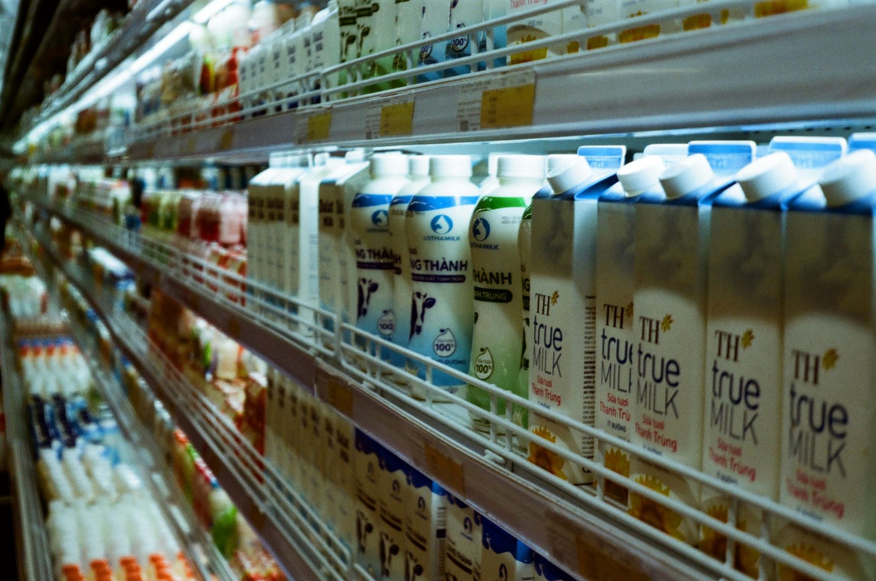 grocery store refrigerator