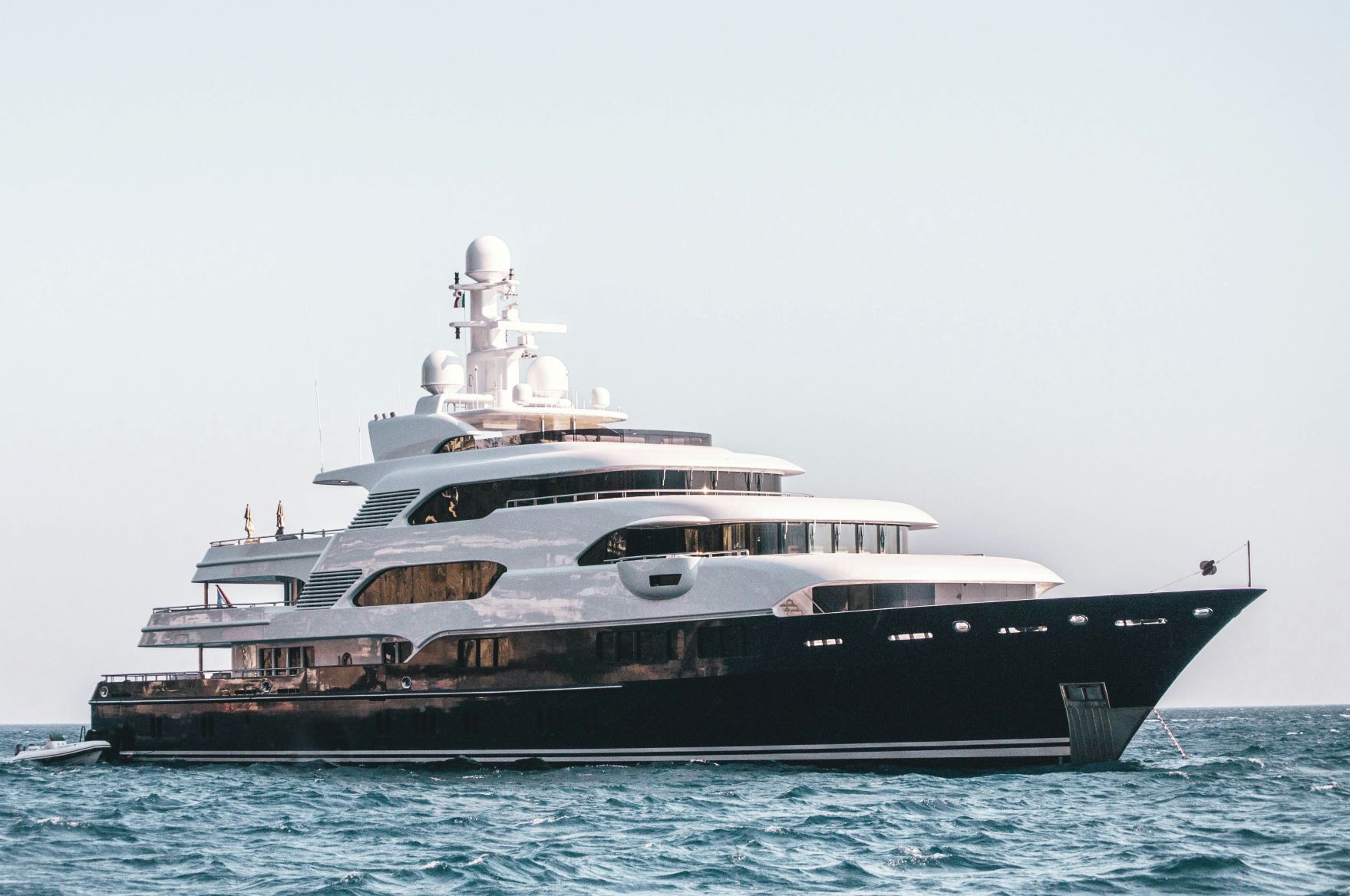 yacht in the ocean in san diego